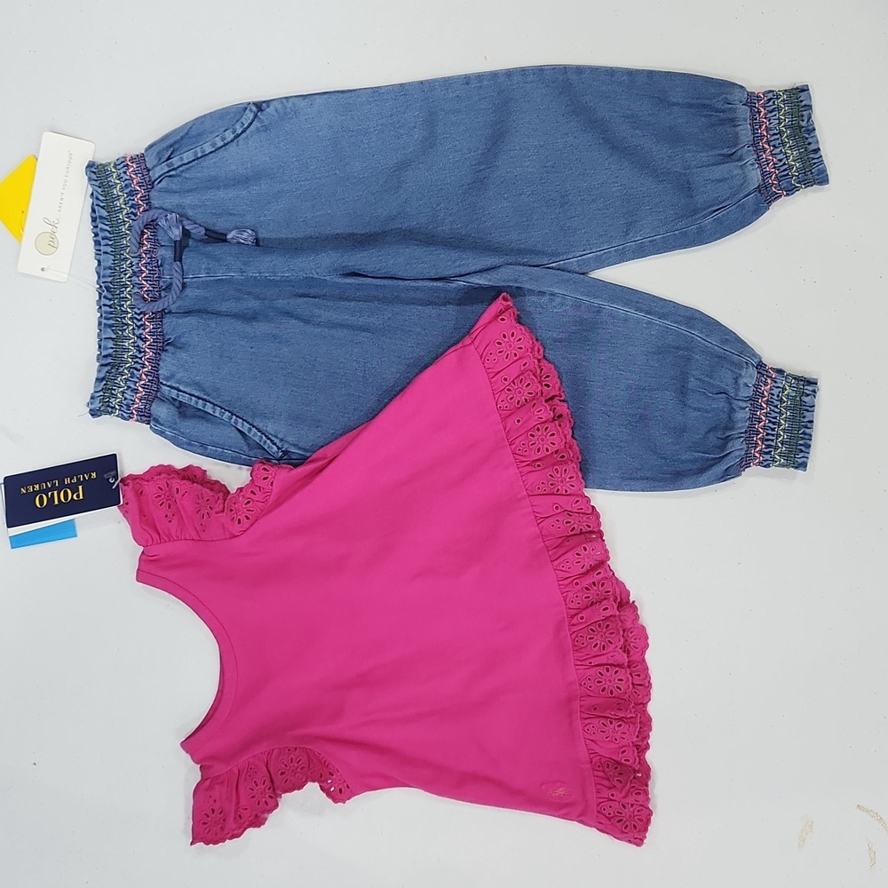 🆕️ Peek Chain Stitch Embroidery Esmerelda Jogger Pants - Picture 9 of 14